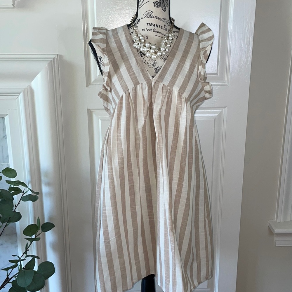 NWT Andree By Unit Striped Dress